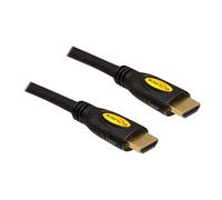 DeLOCK 83737 câble HDMI 0,5 m HDMI Type A (Standard) Noir
