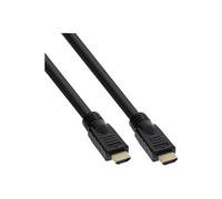High Speed - Câble HDMI avec Ethernet - HDMI mâle pour HDMI mâle - 7.5 m - triple blindage - noir - moulé, support 4K