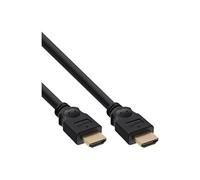 InLine High Speed - Câble HDMI - HDMI mâle pour HDMI mâle - 30 cm - noir - support 1080p