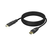 ACT - High Speed - câble HDMI - HDMI mâle pour HDMI mâle détachable - 25 m - fibre optique - noir - Active Optical Cable (AOC), support pour 4K60Hz