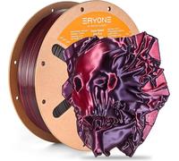 High Speed Filament Silk Dual Color Pla 1.75Mm +/- 0.03Mm, Rapid Pla Filament, 3D Printing Filament, 30-500Mm/S Hyper Speed Filament, 1Kg (2.2Lbs) / Spool, Black & Red[PLA9183179]