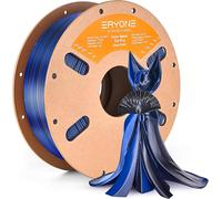 High Speed Filament Silk Dual Color Pla 1.75Mm +/- 0.03Mm, Rapid Pla Filament, 3D Printing Filament, 30-500Mm/S Hyper Speed Filament, 1Kg (2.2Lbs) / Spool, Midnight Blue & Black[PLA9183175]