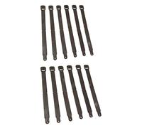 High Speed Gear HSGI HSG Lot de 12 clips longs Noir