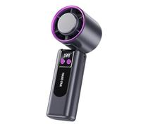 High-Speed Handheld Fan - 199-Speed Adjustable Cooling With Digital Display