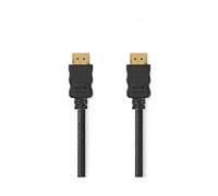 High Speed HDMI Cable with Ethernet | HDMI Connector | 4K@60Hz | ARC | 18 Gbps | 3.00 m | Black