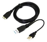 High Speed Micro USB 3.0 vers USB 3.0 Câble pour Disque dur externe Disque dur 0,6M G