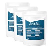 High-Strength Multi-Purpose Repair Clay, Steel Reinforced Epoxy Putty, Steel Epoxy Putty, For Metal Wood Ceramic Stone And Plastic, Filling Cracks Holes, Waterproof (3PCS)