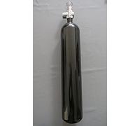 High Tech Diving Bouteille de plongée 3 l 300 bar complète avec valve noire