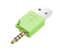 High-Tech Place Adaptateur de Chargeur de Station d'accueil de données USB, pour iPod Shuffle 3e/2e Adaptateur de Chargeur de Station d'accueil USB, Longueur : 4,6 cm (Vert)