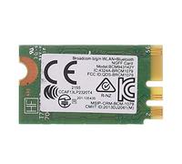 High-Tech Place BCM943142Y M.2 NGFF Carte réseau Bluetooth 4.0 sans Fil 150Mbps 802.11b / g/n