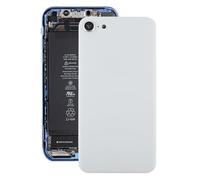 High-Tech Place Cache arrière de la Batterie en Verre pour iPhone SE 2020 (Blanc)