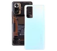 High-Tech Place Couverture arrière de la Batterie d'origine pour Redmi Note 10 Pro Max/Redmi Note 10 Pro 4G / Redmi Note 10 Pro (Inde) M2101K6P M2101K6G M2101K6I M2101K7AI M2101K7AG (Blanc)