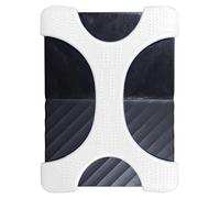 High-Tech Place Housse en Silicone pour Disque Dur Portable X Type 2,5 Pouces pour Disque Dur Portable 2 to-4 to WD & SEAGATE & Toshiba, sans Trou (Bleu)