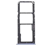 High-Tech Place pour Oppo Realme 7 5G RMX2111 Plateau de Carte SIM + Plateau de Carte SIM + Plateau de Carte Micro SD (Bleu)