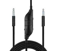 High-Tech Place ZS0195 pour LOGITECH G633 / G635 / G933 / G935 Câble Audio Audio de Jeu de Jeux de Jeu 3.5mm, Longueur de câble: 1,5 m