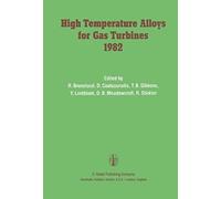 High Temperature Alloys For Gas Turbines 1982