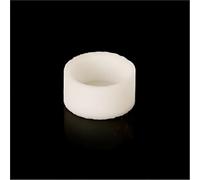 High Thermal Conductivity Alumina Crucibles - 10pcs Corundum Cylinder Moulds for Melting Metals and Non-Metals(6.5x4mm)