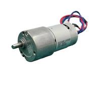 High Torque 380 Reduction electronic starter Metal Gear Reduction electronic starter DC6V-12V 36 rpm Low Speed Forward and Reverse Gear electronic starter, D Shaft ICXLPMC