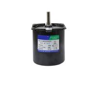High Torque Permanent Magnet Synchronous Motor 68KTYZ 28W 220V AC Eccentric Shaft 7mm Metal Geared Reducer Electric Motor(P 60rpm)