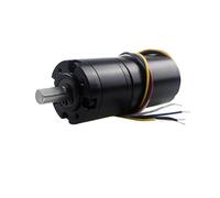 High Torque Recuder 12V 24V DC Brushless Planet Gear electronic starter With Speed Feedback Reverse Speed Control Planetary Gearmotor IINKUEYK(571 RPM,24V)