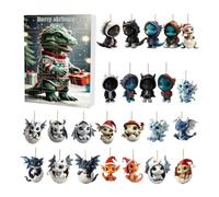 high value Calendar Countdown 2D Acrylic Cute Dragon holiday