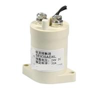 High Voltage 5-1000V 30A Contactor Power Relay SEV30ADXL Coil 12V 24V 36V 48V 60V 72V for Charging Piles Car etc(Coli Voltage 12VDC) Industrial Electrical Relays