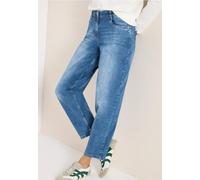 High Waist Barrel Leg Jeans en Loose Fit