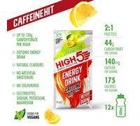 High5 Boîte De Boisson Énergétique Monodose Caff Hit Agrumes 47g 12 Unités