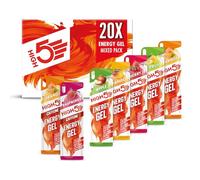 High5 - Boîte Mixte Gel Energie 20 Sachets Nutrition Sports - Jaune, 16cm