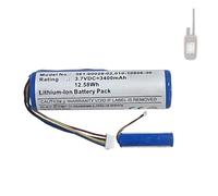 HIGHAKKU Batterie de rechange 361-00029-02 010-10806-30 compatible avec Gar-min Alpha 100, DC50, T5 GPS, TT10, TT15, TT15X Dog Collar Dog Trainer 3400 mAh