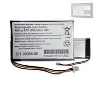 HIGHAKKU Batterie de rechange 361-00056-00, 361-00056-50 361-00045-00 1200 mAh compatible avec Gar-min Drive 51 50 DriveSmart 51 5 Nüvi 55 52 40 30 | Mitac Mio Spirit 8500 GPS