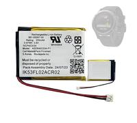 HIGHAKKU Batterie de rechange 361-00097-00 compatible avec montre connectée Gar-min Fenix 5 / Fenix 5X ASDB402334-P1