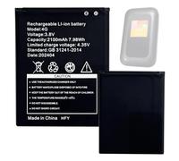 HIGHAKKU Batterie de rechange 4G185 4G180 compatible avec Routeur mobile WLAN Tenda 4G185 4G LTE et routeur mobile Wi-Fi Tenda 4G180