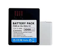 HIGHAKKU Batterie de rechange A-1/A-1B/A-1C compatible avec Net-Gear Arlo Pro, Pro 2, VMC4030, VMS3230, 308-10029-01, 308-10047-01, A-1, A-1B