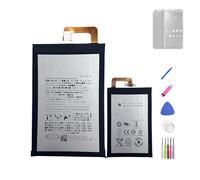 HIGHAKKU Batterie de rechange BAT-63108-003 compatible avec BlackBerry Keyone DK70 DTEK70 BBB100-2, BBB100-7, BBB100-1, BBB100-5, BBB100-3, BBB100-4 avec outils