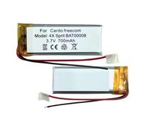 HIGHAKKU Batterie de rechange BAT00008 compatible avec Car-do Scala Rider Q2, Scala Rider Freecom 2, Scala Rider Teamset Pro Headset