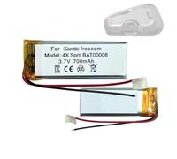 HIGHAKKU Batterie de rechange BAT00008 compatible avec casque Car-do Scala Rider Freecom 4, Freecom 4X, Freecom 1, Freecom 2