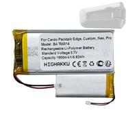 HIGHAKKU Batterie de rechange BAT00014 compatible avec Car-do Packtalk Edge, Packtalk Custom, Packtalk Neo, Packtalk Edgephones, Packtalk Pro Système de communication Scala Rider Packtalk Batteries