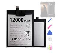 HIGHAKKU Batterie de rechange BAT22M2012000 compatible avec DOO-GEE S89 Pro avec outils