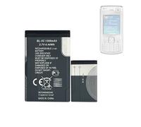 HIGHAKKU Batterie de rechange BL-5C 1200 mAh compatible avec No-kia N70, 1209, 1100, 3100, 3120, 3650, 1101, 1200, 3109, 3110, 3650, E50 Phone and Household Radio.