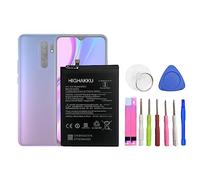HIGHAKKU Batterie de rechange, BN54, compatible avec Redmi Note 9, Redmi 9, Redmi 10X, Redmi Note 9 (5G), FOCO M2 avec outils