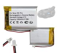 HIGHAKKU Batterie de rechange compatible avec casque Bluetooth Sena 10C Pro