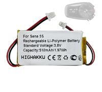 HIGHAKKU Batterie de rechange compatible avec Sena 5S SP77 Motorcycles Bluetooth Casque de rechange