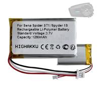 HIGHAKKU Batterie de rechange compatible avec Sena Spider ST1 Motorcycles Bluetooth Casque de rechange