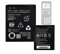 HIGHAKKU Batterie de rechange haute capacité 2600 mAh 3,7 L1200SPB 3,7L1200SPA compatible avec Texas Instruments TI-84 Plus CE, TI Nspire CX II, TI Nspire CX CAS II, P11P35-11-N01