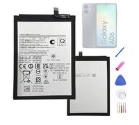 HIGHAKKU Batterie de rechange HQ-7160SS compatible avec Sam Sung Galaxy A06 4G SM-A065 / 5G SM-A066 avec outils