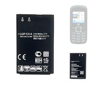 HIGHAKKU Batterie de rechange LGIP-531A SBPL0090501 compatible avec LG-Envoy 2, Envoy 3/T-Mobile B450/Cricket B460