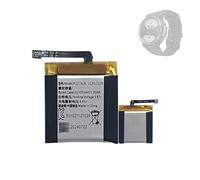 HIGHAKKU Batterie de rechange PL572428 compatible avec AMA-zfit T-Rex 2 /T-Rex Ultra 47 mm Montre connectée d'extérieur