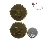 HIGHAKKU CP1654 Lot de 2 batteries de rechange, compatibles avec Ja-Bra et BO-se SoundSport Pulse, casque Bluetooth sans fil remplace CP1654, LIR1654
