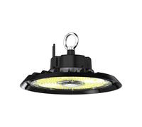 Highbay LED 100W 15500lm 6500K IP65 - éclairage industriel UFO CREE entrepôt